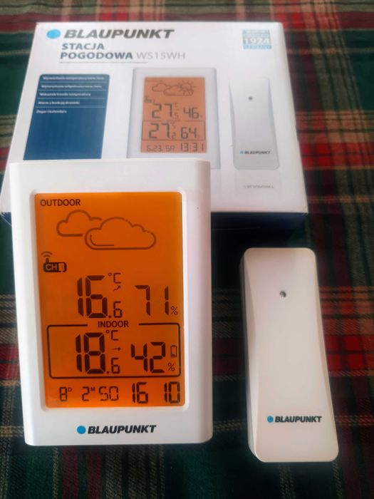 Stacja pogody Blaupunkt WS15WH biała