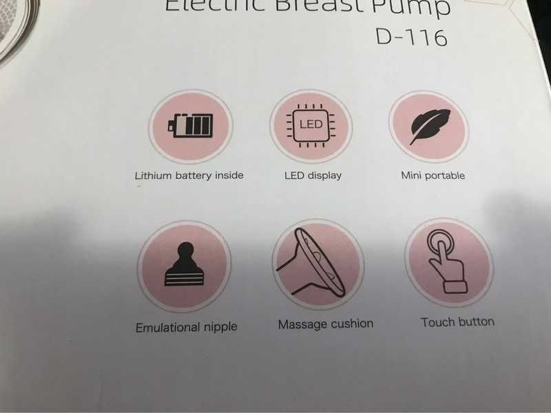 Bomba tirar leite elétrica bateria recarregável e portatil