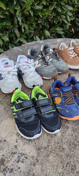 Calçado menino vários tamanhos e marcas