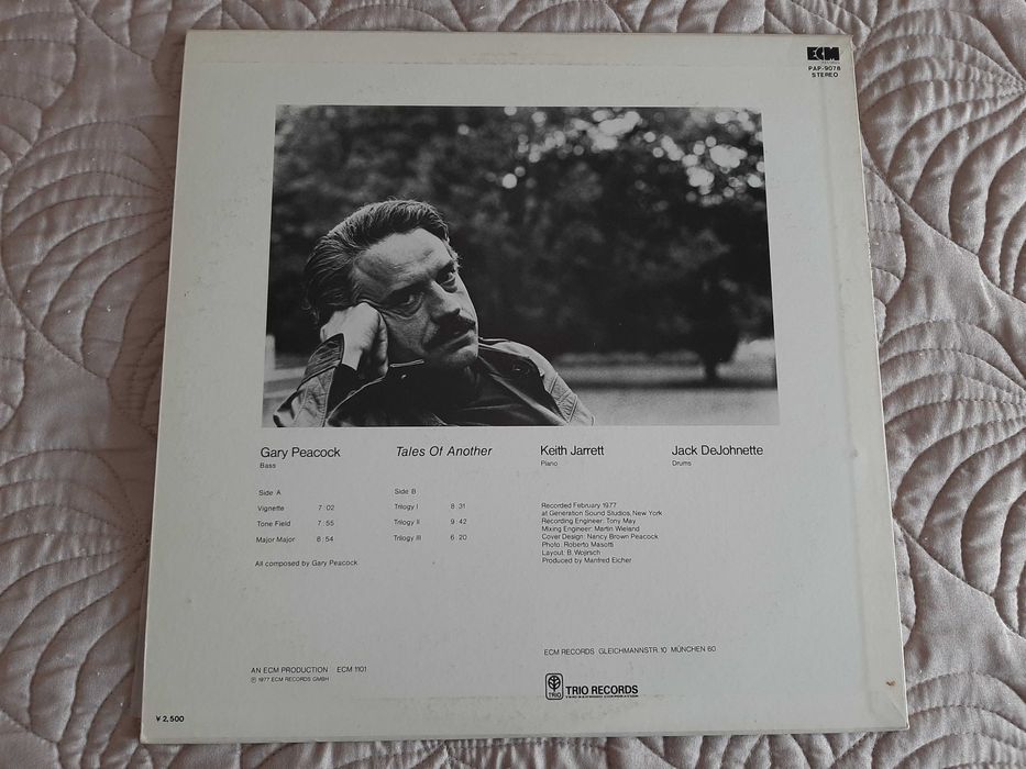 Gary Peacock, Keith Jarrett, Jack DeJohnette–Tales Of Another-Vinil LP