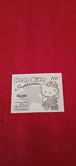 Cromo Hello Kitty,  n° 110