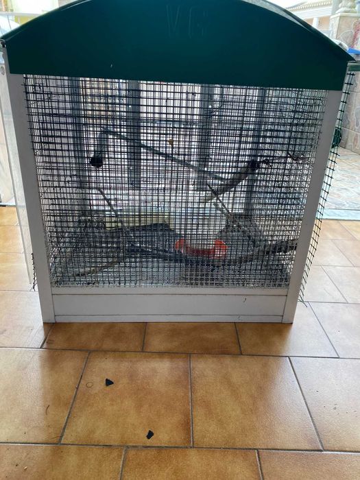 Gaiola Pássaros Grande cerca de 1mx1m