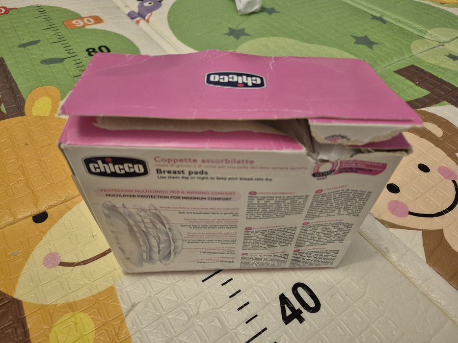 Discos de amamentação  novos da Chicco