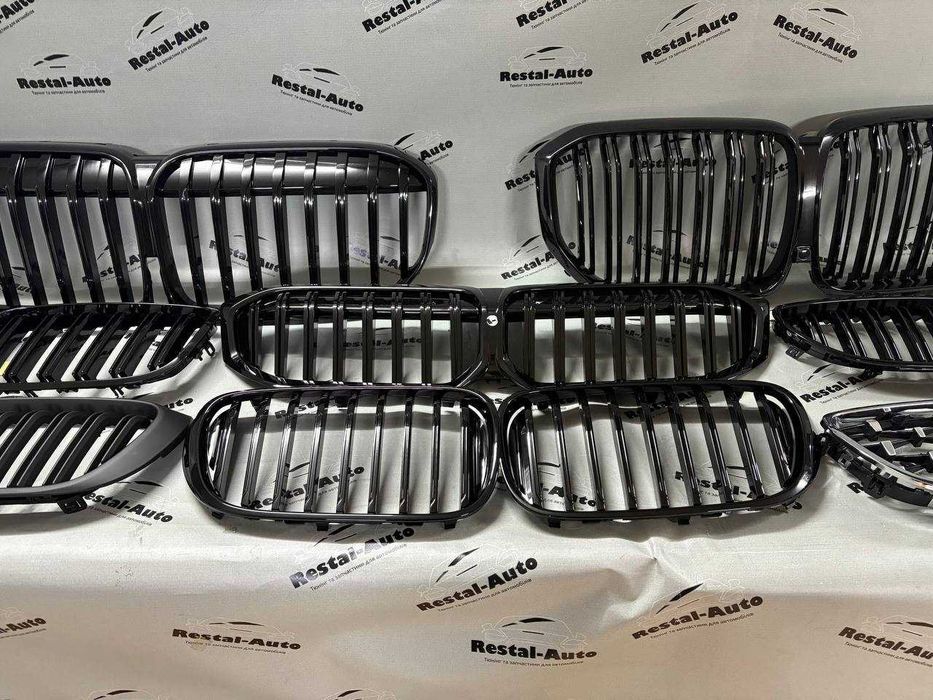 Решетка ноздри BMW F20 F40 F44 E46 E90 G30 F48 F30 G20 F34 G12 бмв