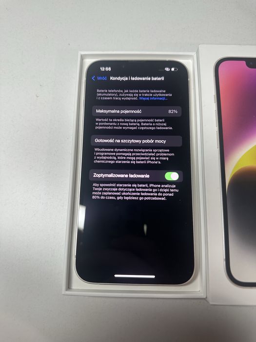 iPhone 14 128gb biały