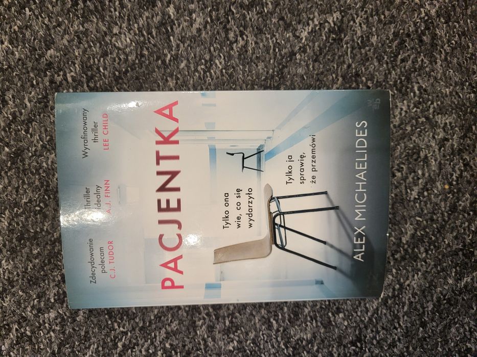 Ksiazka pt pacjentka Alex Michaelides