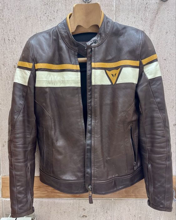 Casaco mota cabedal Dainese senhora