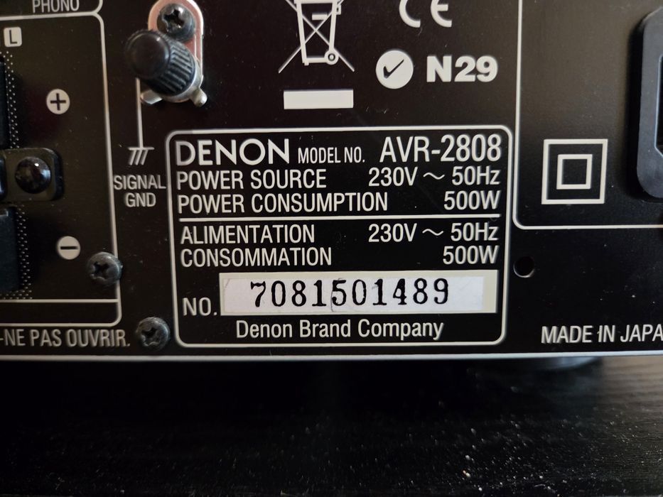 Amplituner Denon Avr 2808