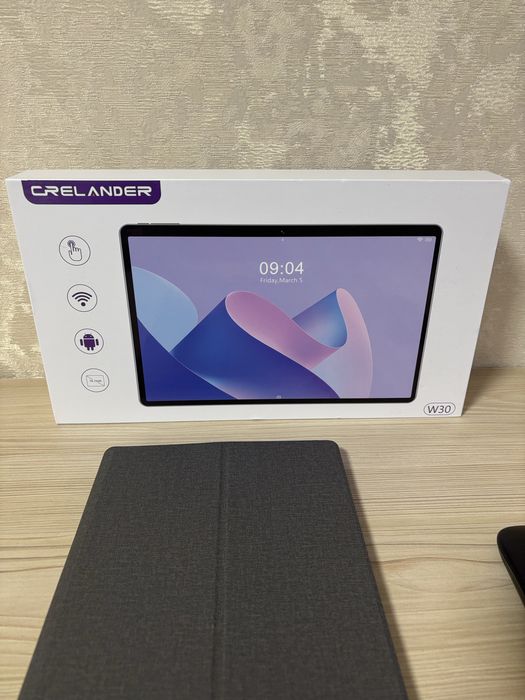 Новий планшет Crelander W30 12/128 GB, сірий, рожевий, блакитний