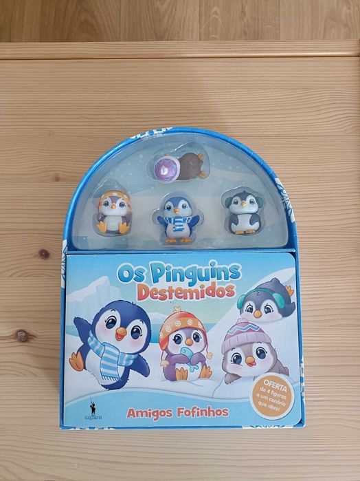 Livro infantil - os pinguins destemidos