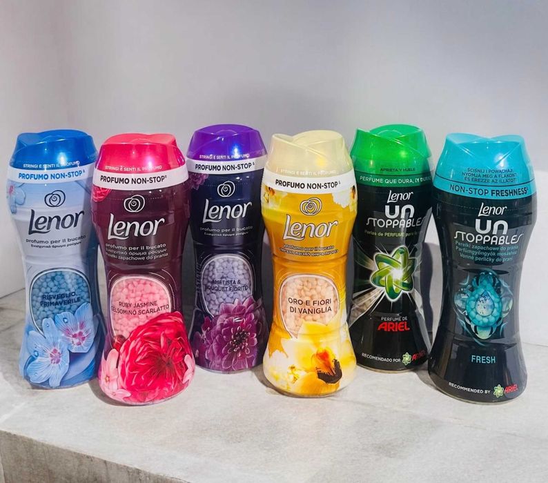 Побутова хімія, пральні порошки, капсули, гранули, миючі для поверхонь