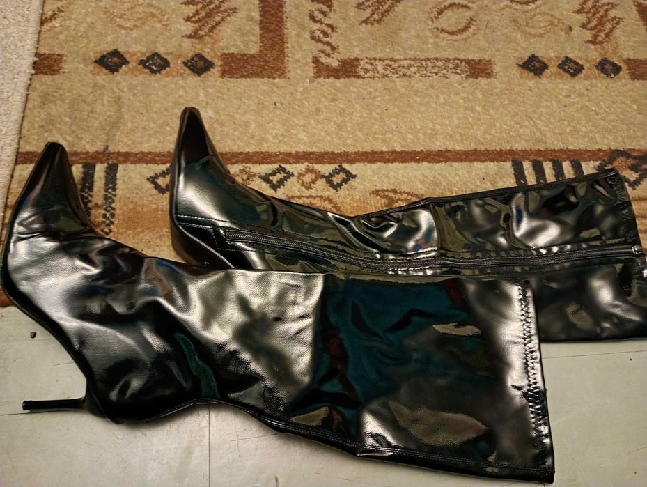 Kozaki damskie nowe wiosenne