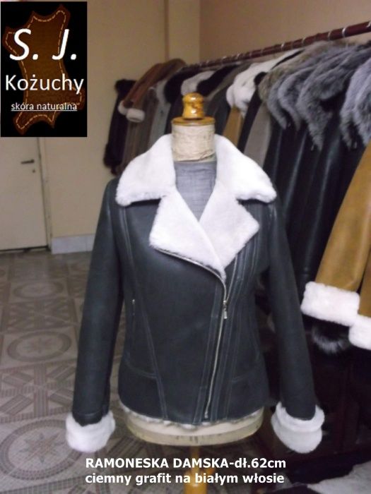 Kożuchy naturalne. Prosto od producenta. Rozmiary od S-XXL
