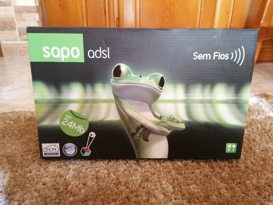 Router em estado completamente novo