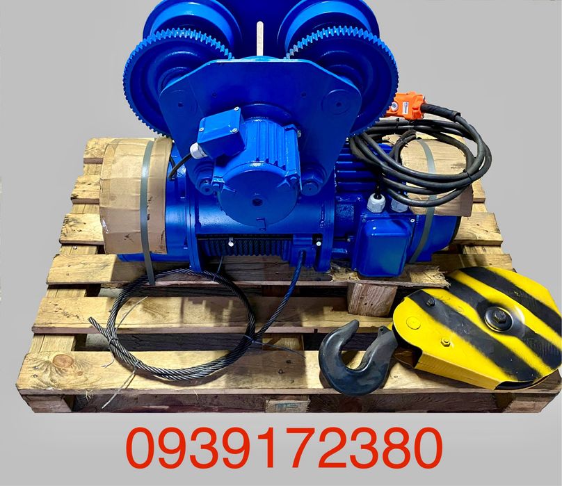 Тельфер болгарія-balkancar 1т,2т,3.2,5т 6-12м ремонт, запчастини