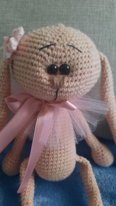 Miś robiony na szydełku amigurumi