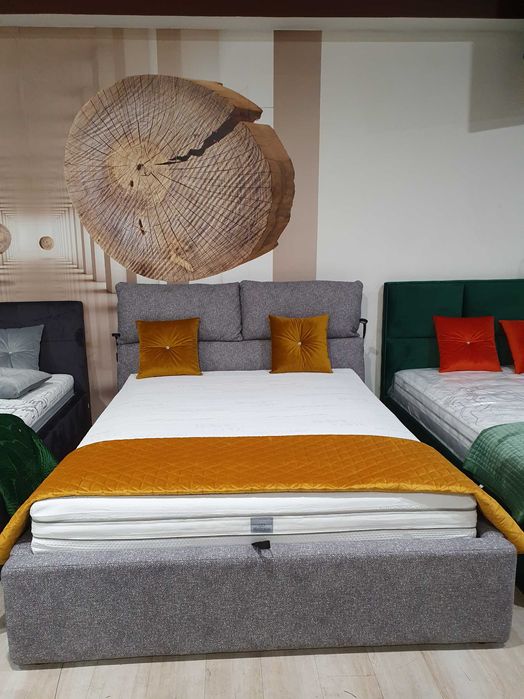 MISTY Łózko 160/200 z poje.na pościel+ 2 x lampka Wajnert Promocja 20%