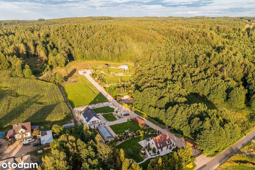 Dwa piękne domy, las, jezioro, 30min od Trójmiasta