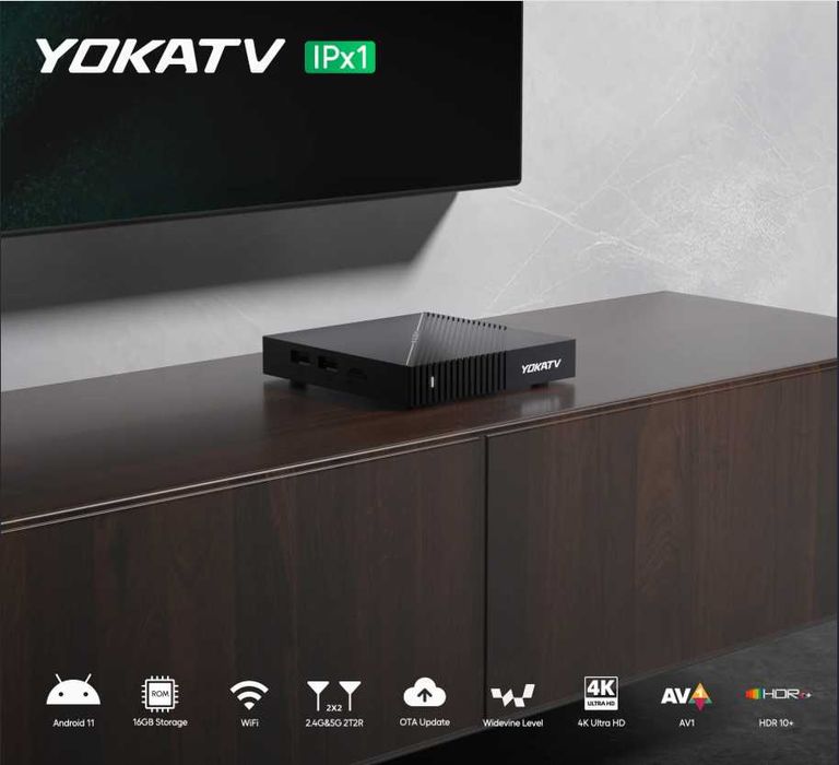 YOKA IPX1 | 2GB/16GB | Android TV | Box Nova
