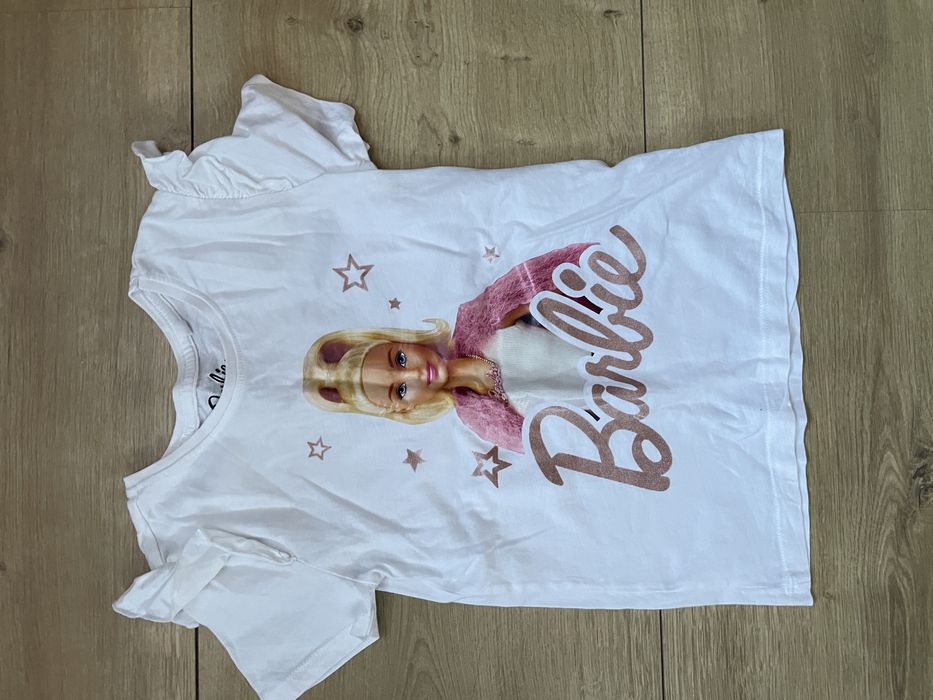 Koszulka Barbie 122 sinsay