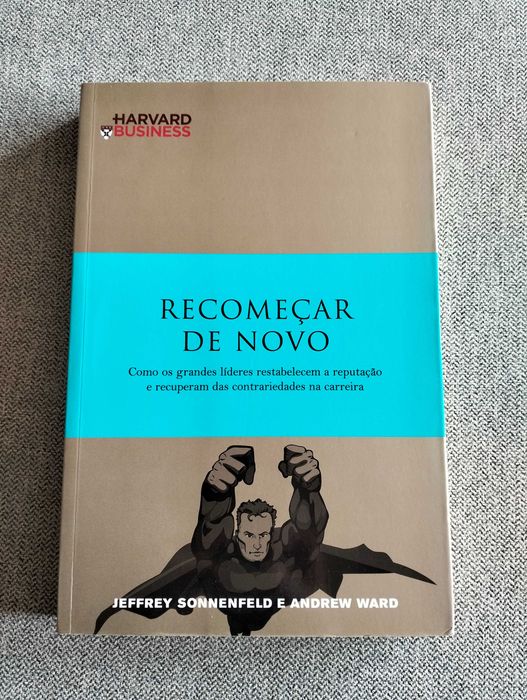 Livro "Recomeçar de novo" de Jeffrey Sonnenfeld & Andrew Ward