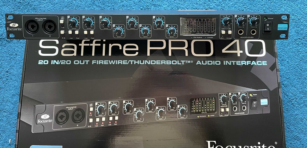 Placa Som Focusrite Saffire Pro 40