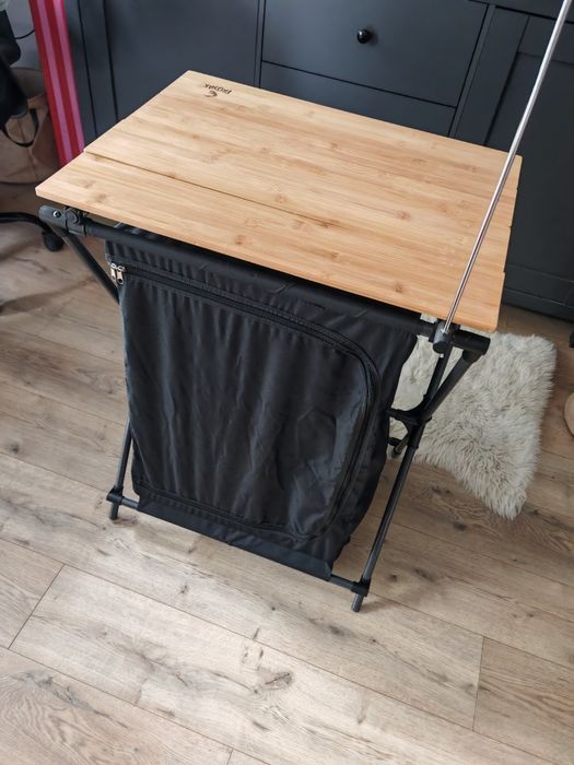 Szafka Stolik turystyczny Froyak 46 x 60 x 85 cm czarny na biwak