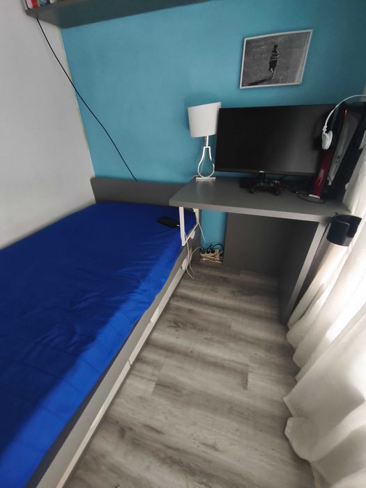 Quarto Juvenil - cinza