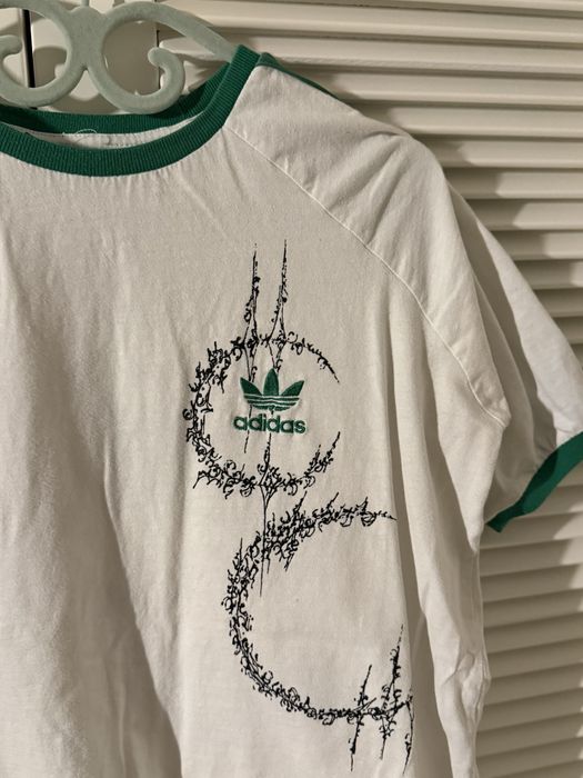 футболка адидас,кастом