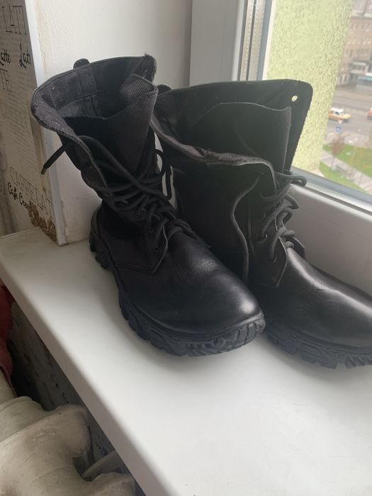 Берцы кожаные Energy Tracking