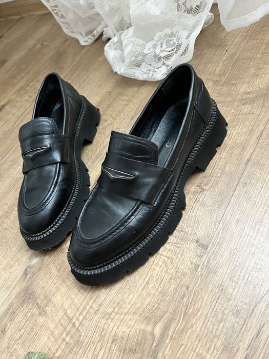 Лофери жіночі шкіряні , жіночі туфлі, лофери жіночі,