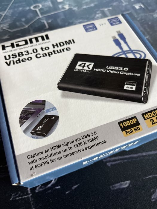 Placa externa de captura de video 4k HDMI64283957885186122