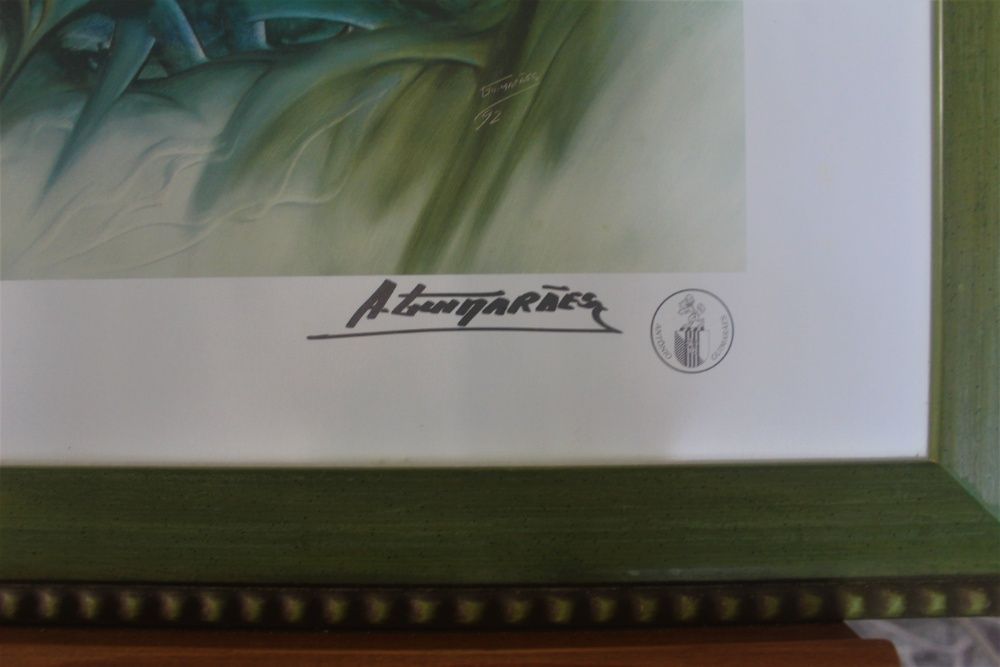 Serigrafia do Pintor António Guimarães