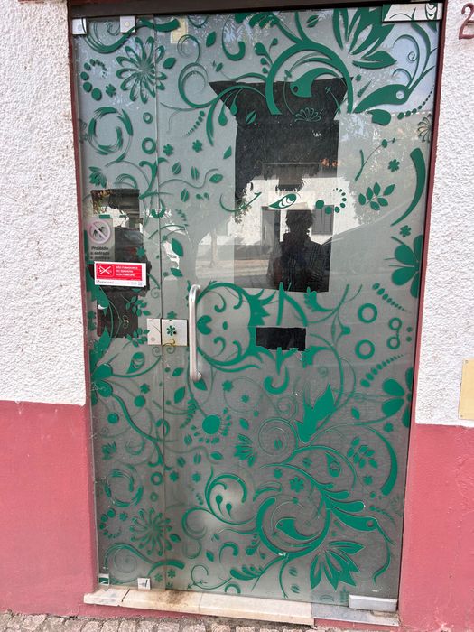 Vendo porta de vidro