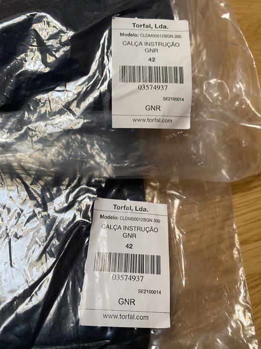 2 calças NOVAS instrução/patrulha GNR