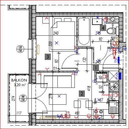 Nowe 2 pokojowe mieszkanie 27,5m² z aneksem w Świdniku, 14 min do centrum Lublina
