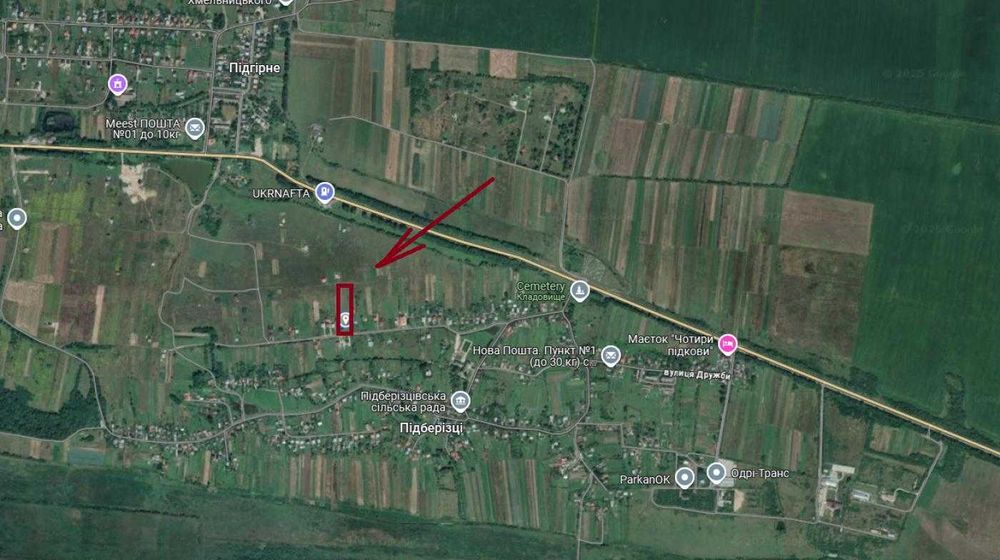 Продаж без комісії ділянки під будівництво с.Підберізці-Винники.