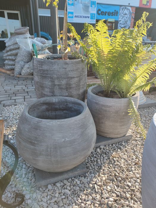 Квітники бетонні арт-бетон