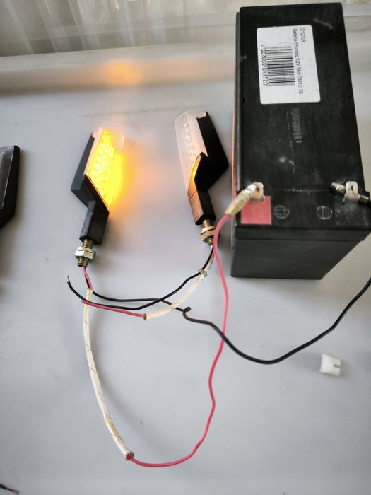 Piscas para moto led