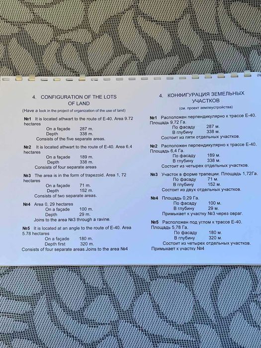 Продаж землі під комерційну забудову