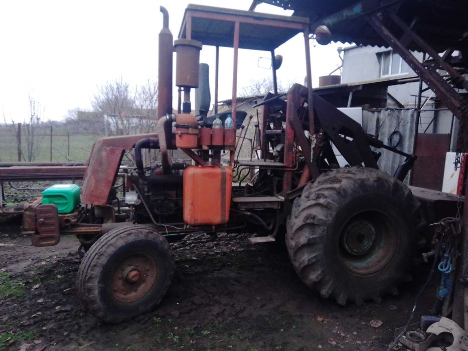 Трактор саморобний