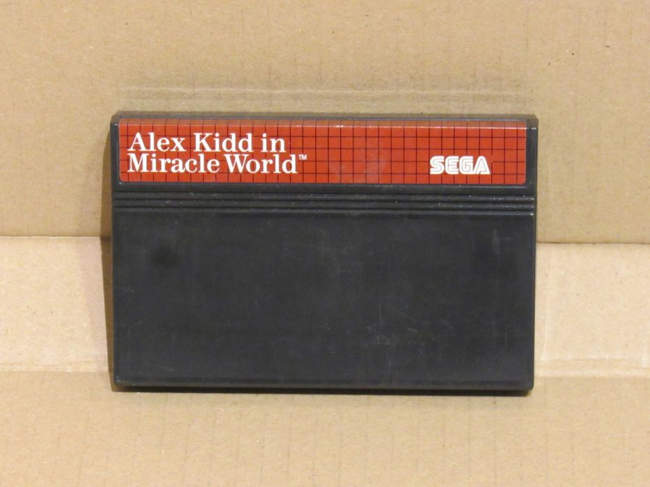 Jogo Sega Master System Alex Kidd in Miracle World só cartucho