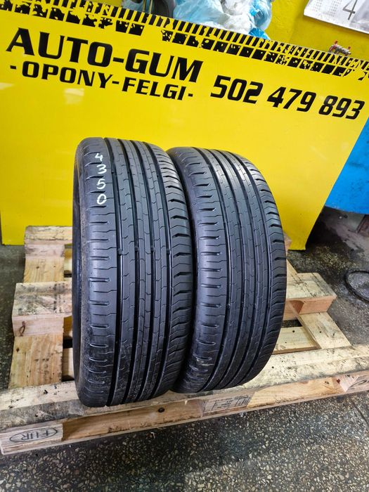 Opony Letnie 195/55R16 ContiEcoContact 5 2sztuki Montaż 7mm