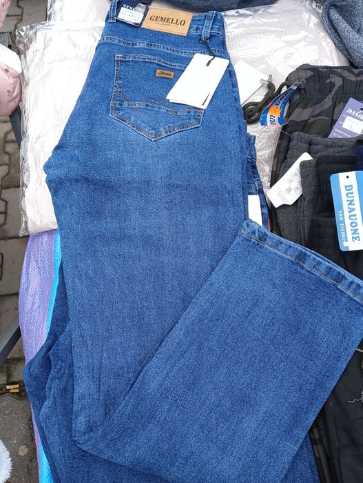 Spodnie jeansowe męskie