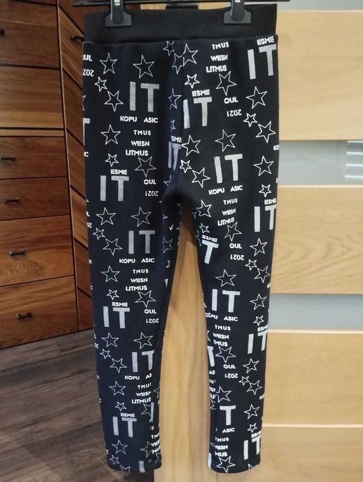 Ocieplanie legginsy dziewczęce, rozm. 164