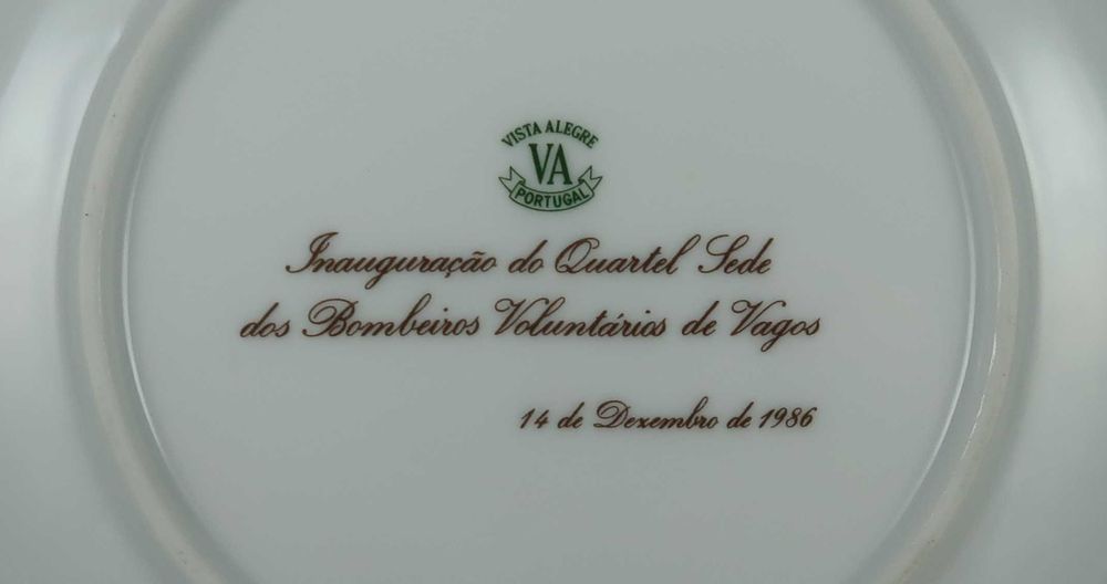 Pratos Vista Alegre - VAGOS - Igreja Matriz + Bombeiros, cada