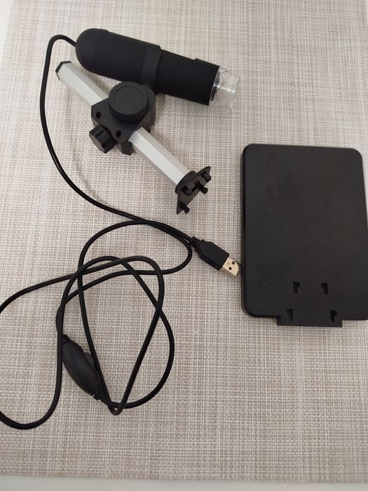 Портативный USB микроскоп цифровой 1000Х с подставкой, цифровой микрос