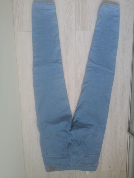 spodnie DENIM BERSHKA 34