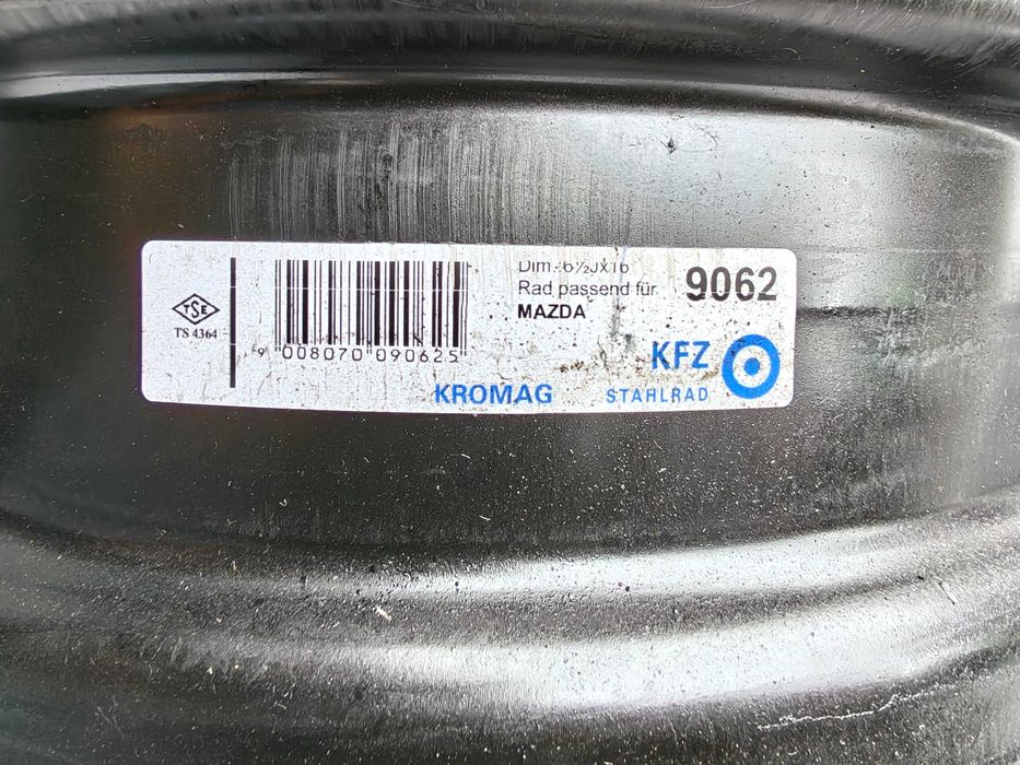 Felgi Stalowe Mazda 16 5x114,3 6,5j et50