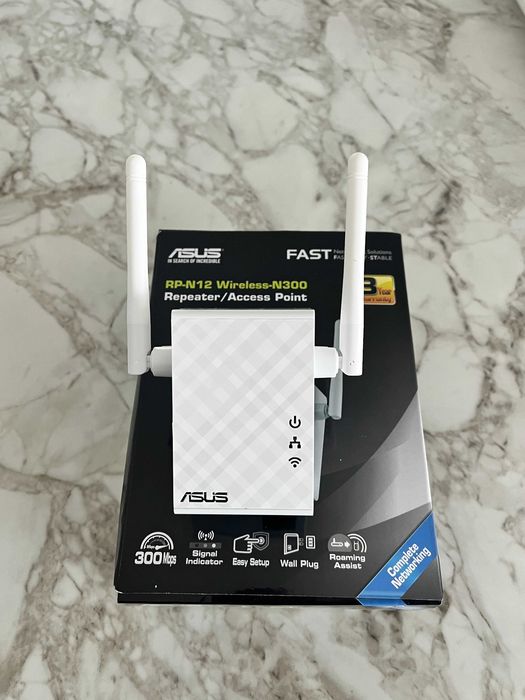 Repetidor / Extensor Wi‑Fi ASUS RP‑N12 – Excelente estado